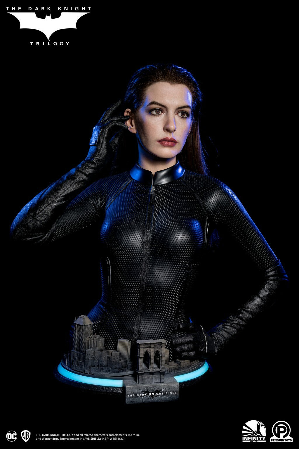 INFINITY STUDIO - Dc Comics - The Dark Knight Rises - Catwoman Selina Kyle 1:1 Scale Bust