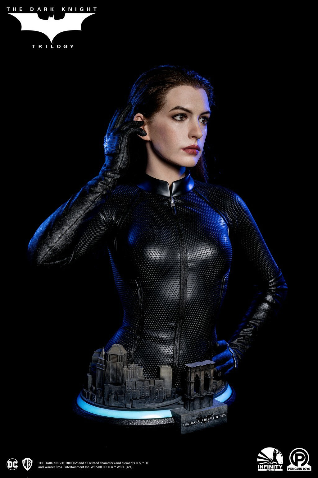 INFINITY STUDIO - Dc Comics - The Dark Knight Rises - Catwoman Selina Kyle 1:1 Scale Bust