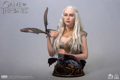 INFINITY STUDIO - Game of Thrones Daenerys MoTher of Dragons 1:1 Scale Bust