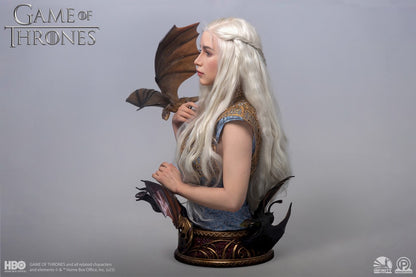 INFINITY STUDIO - Game of Thrones Daenerys MoTher of Dragons 1:1 Scale Bust