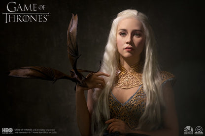 INFINITY STUDIO - Game of Thrones Daenerys MoTher of Dragons 1:1 Scale Bust