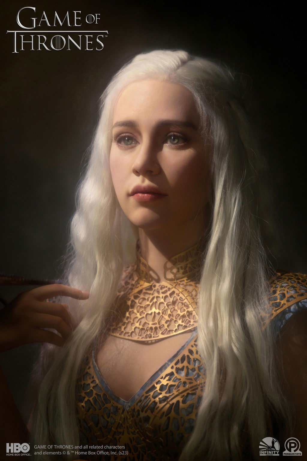 INFINITY STUDIO - Game of Thrones Daenerys MoTher of Dragons 1:1 Scale Bust