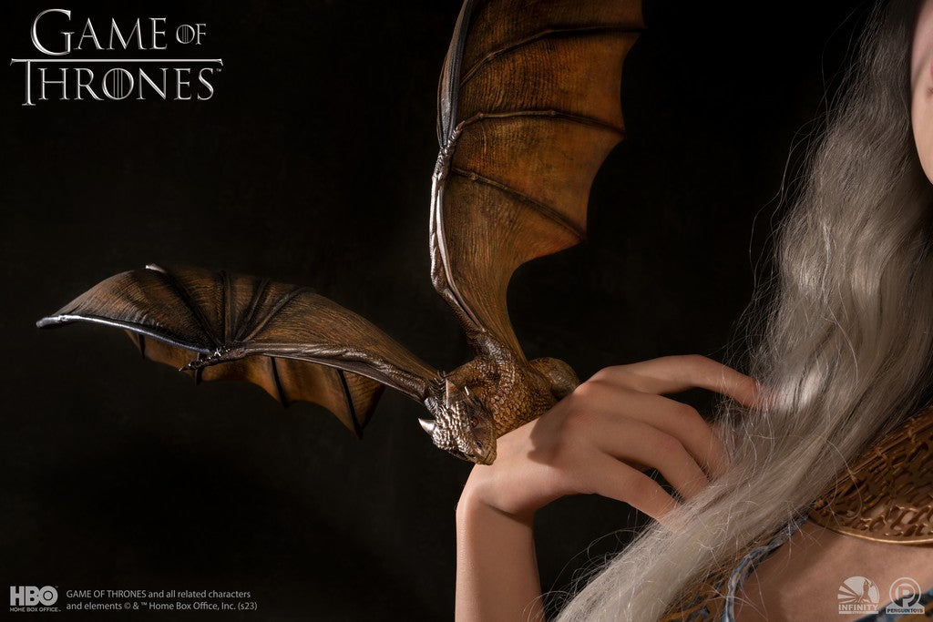 INFINITY STUDIO - Game of Thrones Daenerys MoTher of Dragons 1:1 Scale Bust