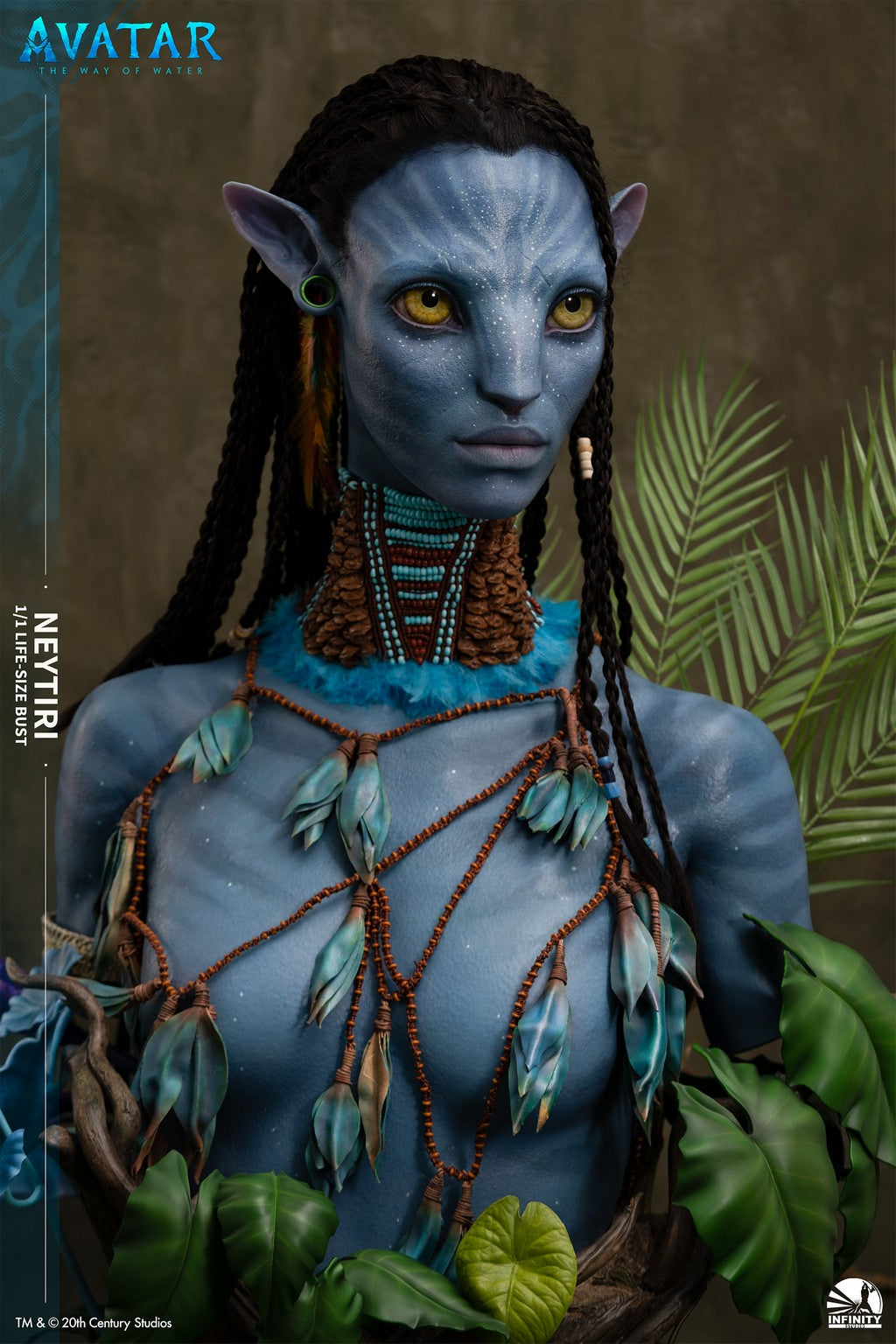 INFINITY STUDIO - Avatar - The Way of Water - Neytiri Premium Ver 1:1 Scale Bust