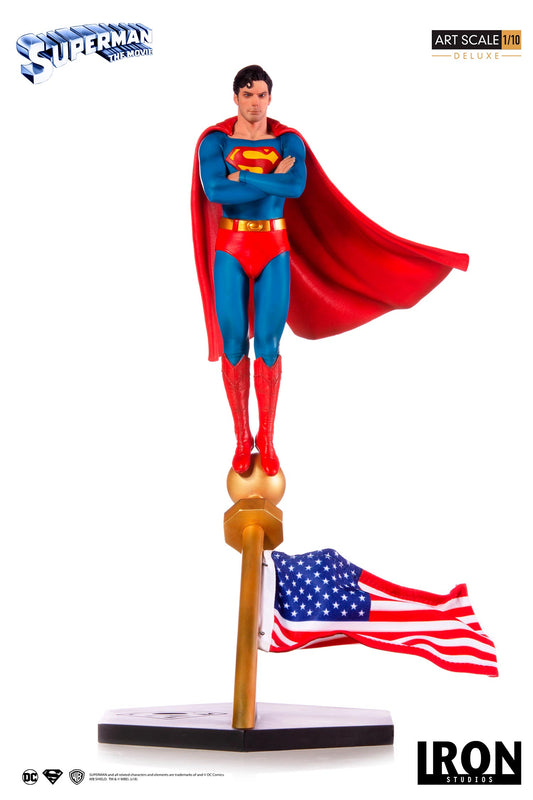 IRON STUDIO - Dc Comics - Superman The Movie 1978 DeLuxe 1:10 Statue