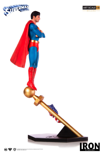 IRON STUDIO - Dc Comics - Superman The Movie 1978 DeLuxe 1:10 Statue