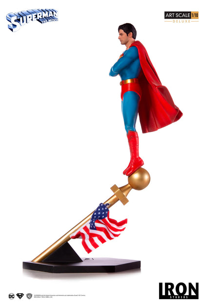IRON STUDIO - Dc Comics - Superman The Movie 1978 DeLuxe 1:10 Statue