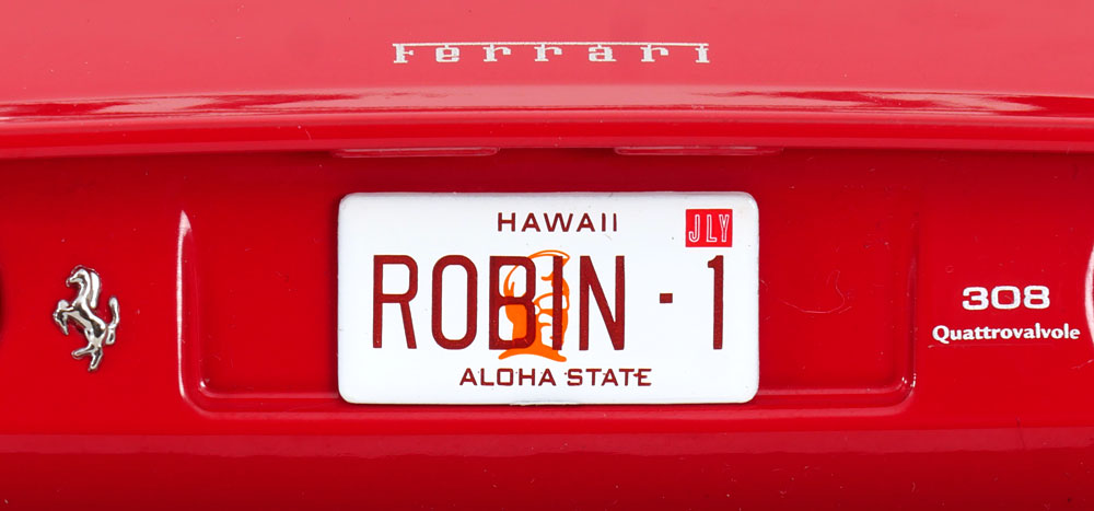 KK - Ferrari 308 GTS 1982 Red TV Series Magnum P.I.  1/12