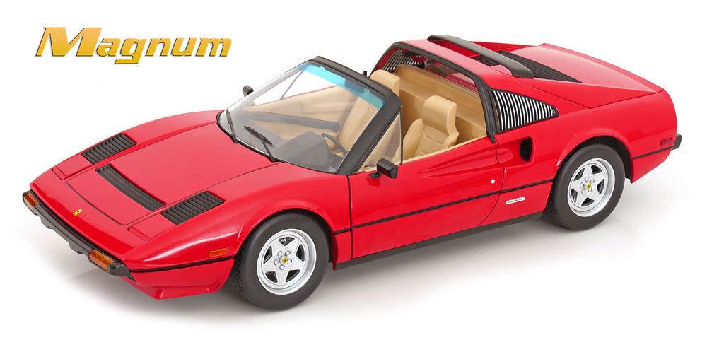 KK - Ferrari 308 GTS 1982 Red TV Series Magnum P.I.  1/12
