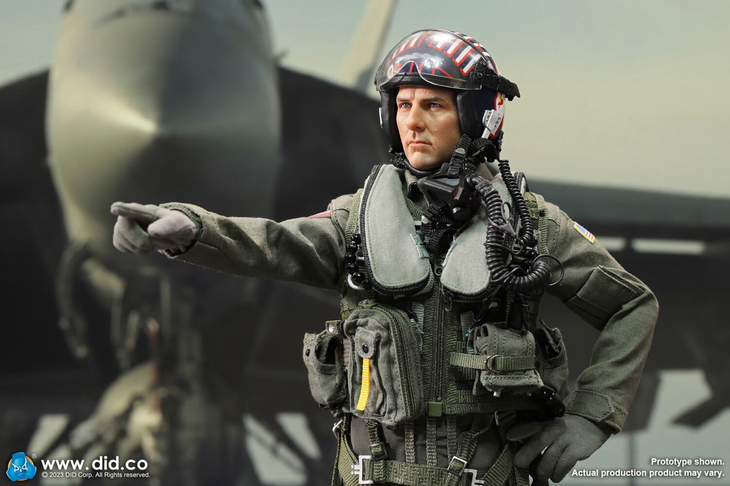 DID/3R - The US Navy Fighter Weapons School Instructor F/A-18E Pilot - Captain Mitchell 1:6 Action Doll