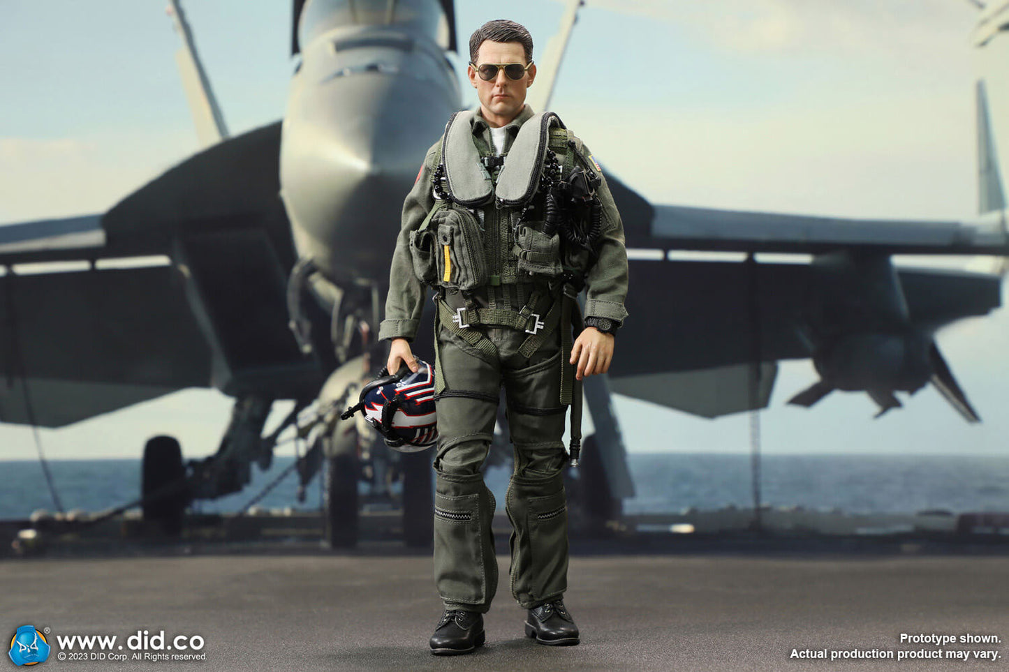 DID/3R - The US Navy Fighter Weapons School Instructor F/A-18E Pilot - Captain Mitchell 1:6 Action Doll