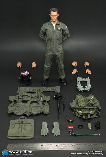 DID/3R - The US Navy Fighter Weapons School Instructor F/A-18E Pilot - Captain Mitchell 1:6 Action Doll