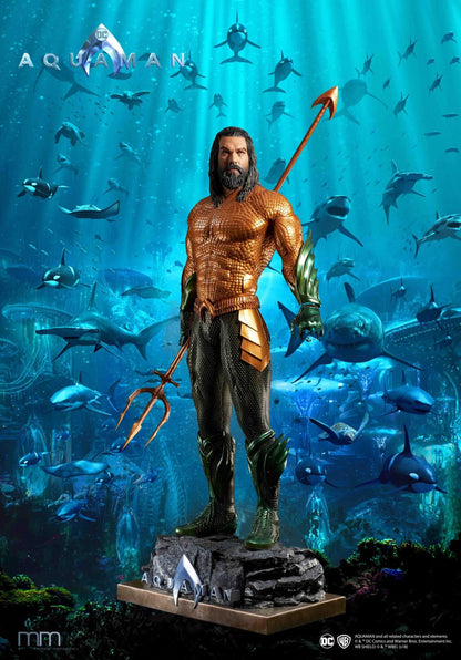 MUCKLE MANNEQUINS - Dc Comics - Aquaman Movie - Aquaman Life Sized Statue