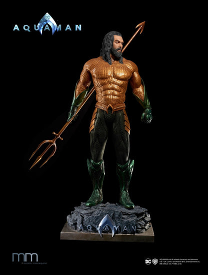 MUCKLE MANNEQUINS - Dc Comics - Aquaman Movie - Aquaman Life Sized Statue