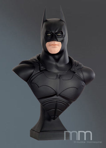 MUCKLE MANNEQUINS - Dc Comics - Batman Begins - Dc Comics - Batman Life Sized Bust
