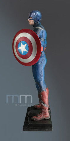 MUCKLE MANNEQUINS - Marvel - Avengers - Marvel - Captain America Life Sized Statue