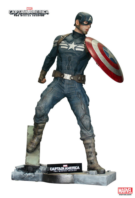 MUCKLE MANNEQUINS - Marvel - The Winter Soldier - Marvel - Captain America Life Sized Statue