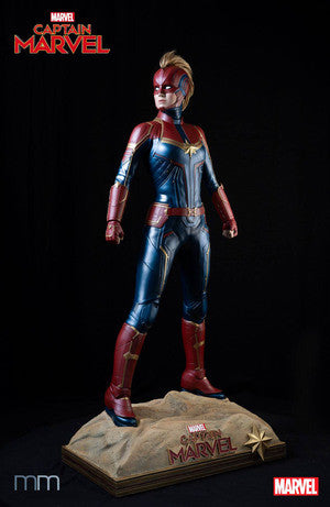 MUCKLE MANNEQUINS - Marvel - Captain Marvel Movie - Captain Marvel Life Sized Statue