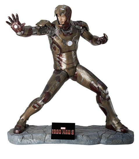 MUCKLE MANNEQUINS - Marvel - Iron Man 3 - Battle Damaged Iron Man Life Sized Statue