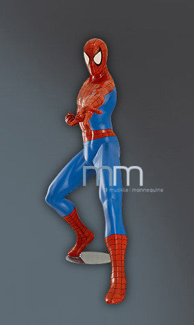 MUCKLE MANNEQUINS - Marvel - Comic Spider-Man Life Sized Statue With Metal Base