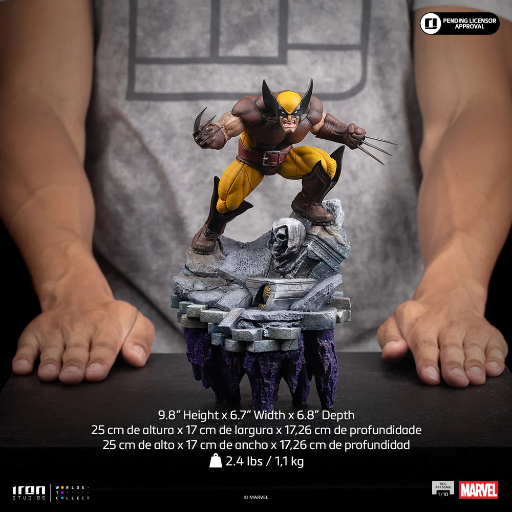 IRON STUDIOS - Wolverine - Infinity Gauntlet Diorama - BDS Art Scale 1/10