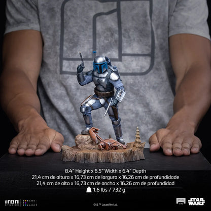 IRON STUDIOS - Star Wars Jango Fett 1/10 Statue