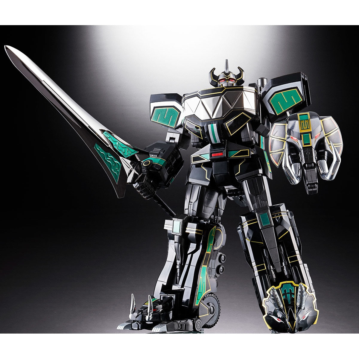 BANDAI - Soul of Chogokin - GX-72B Megazord Black San Diego Comic Con 2018 Ver