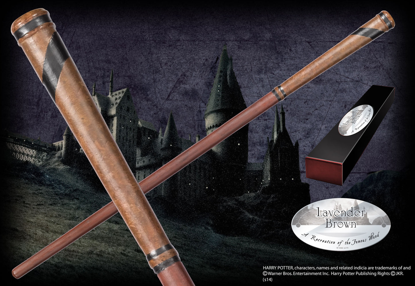 NOBLE COLLECTION - Harry Potter Lavander Brown Wand NN8252