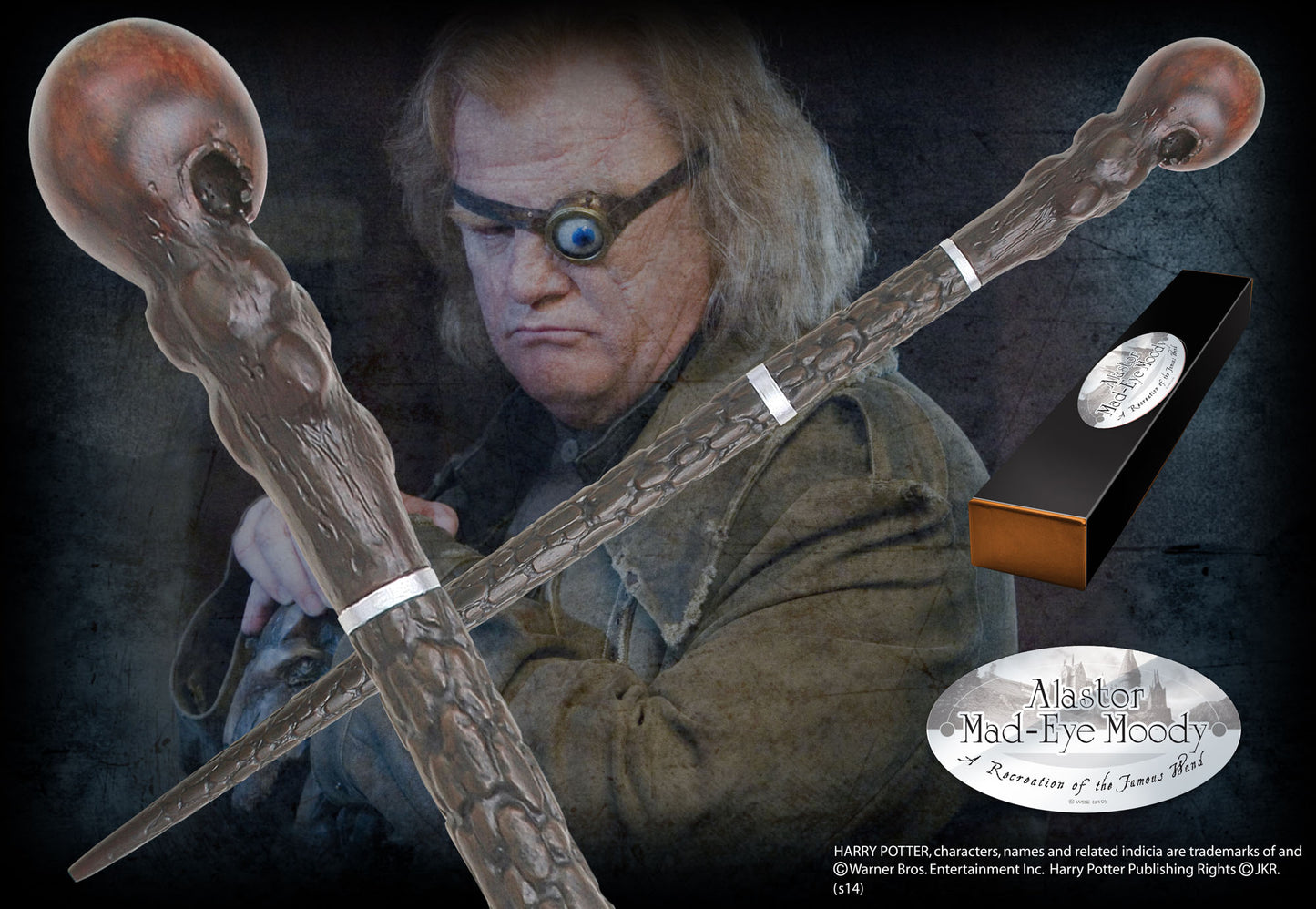 NOBLE COLLECTION - Harry Potter Mad-Eye Moody Wand NN8288