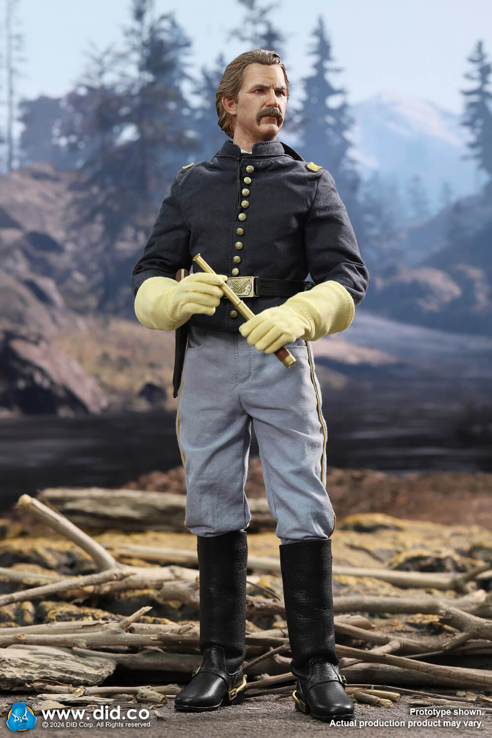 DID CORP - Civil War Union  Army Lieutenant – John Dunbar  1/6