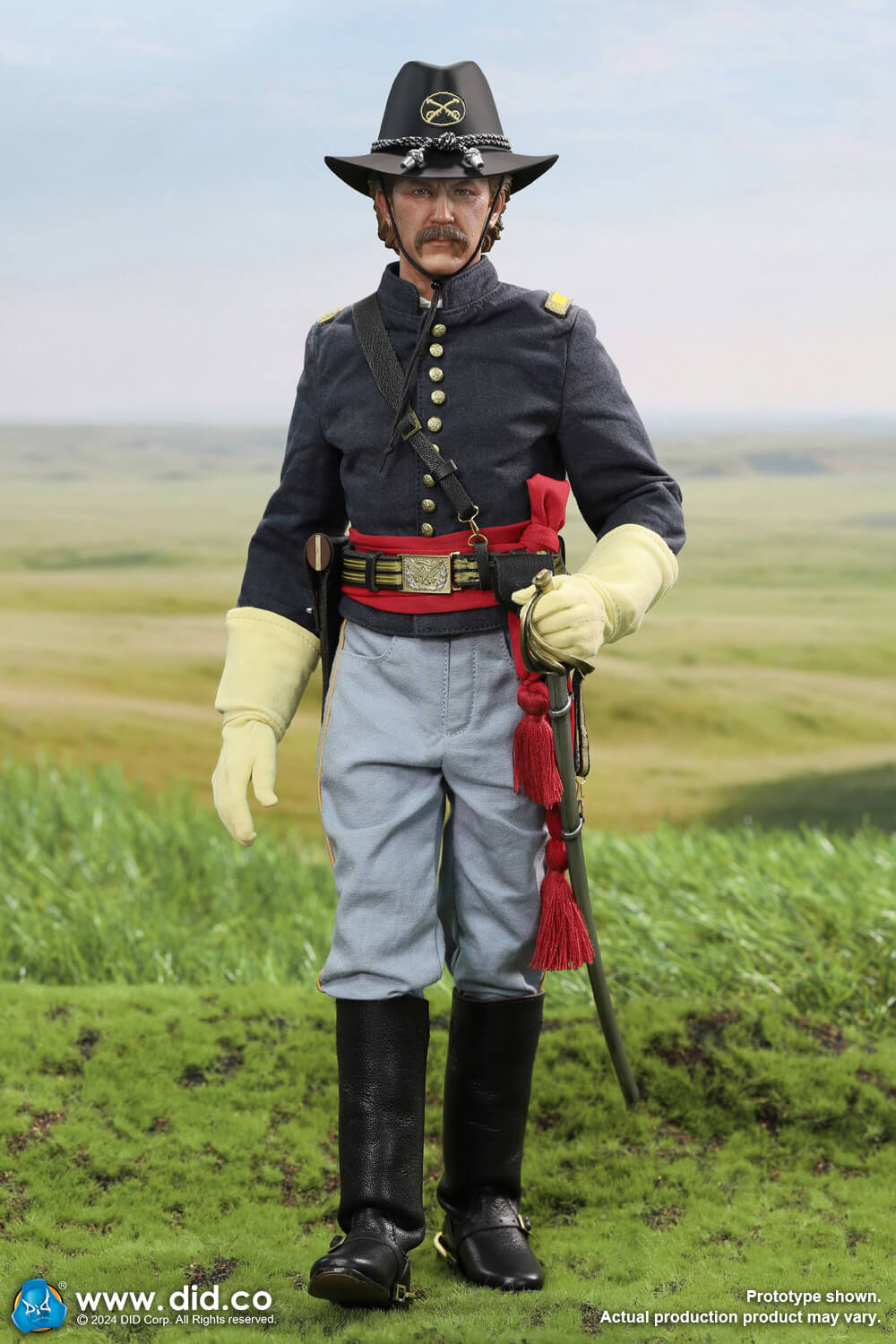 DID CORP - Civil War Union  Army Lieutenant – John Dunbar  1/6