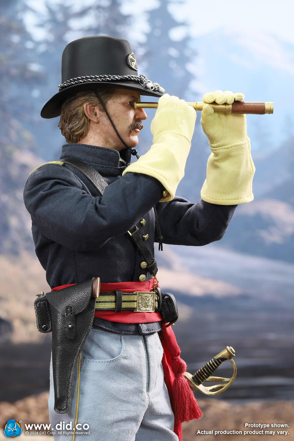 DID CORP - Civil War Union  Army Lieutenant – John Dunbar  1/6