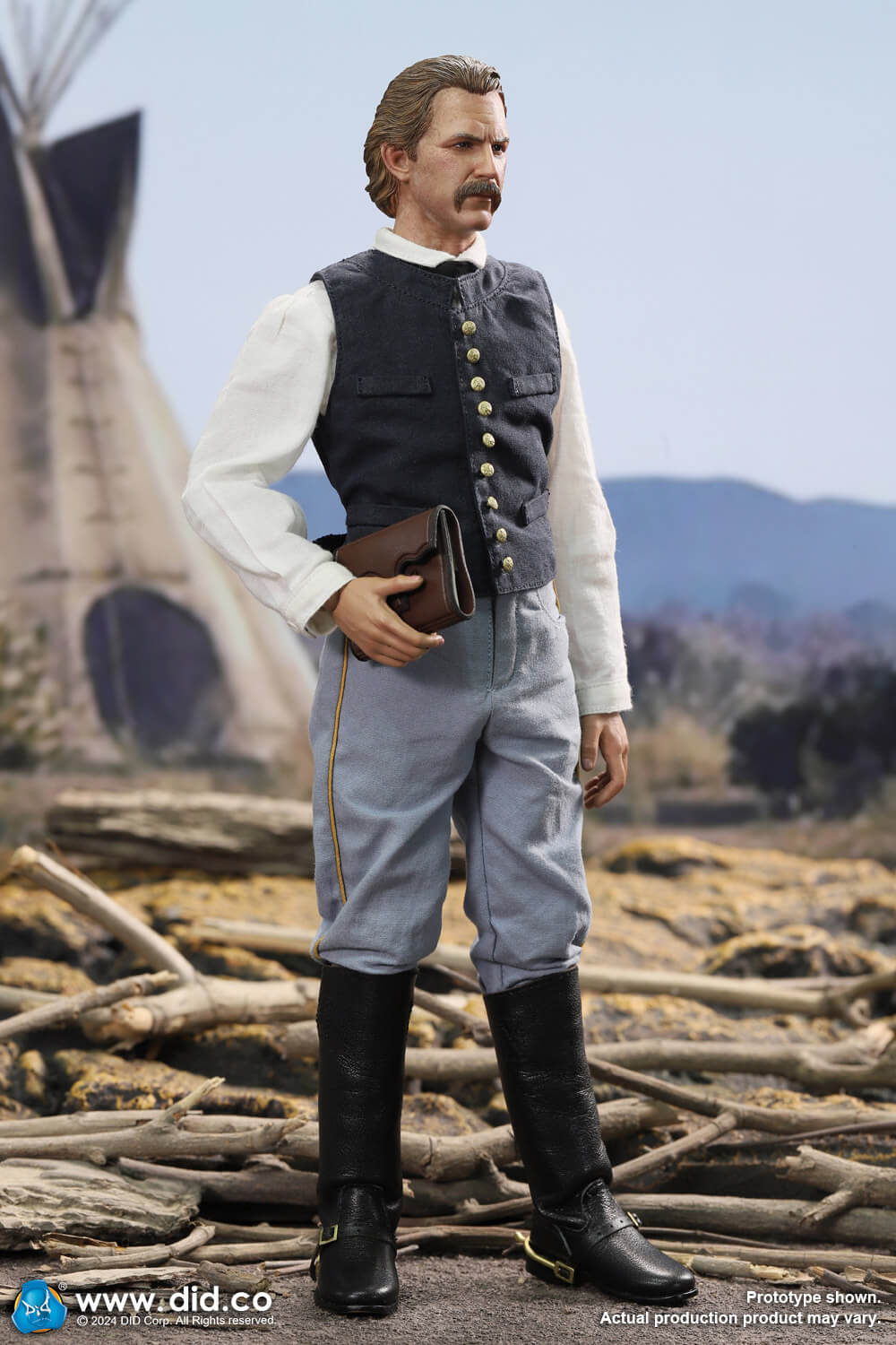 DID CORP - Civil War Union  Army Lieutenant – John Dunbar  1/6