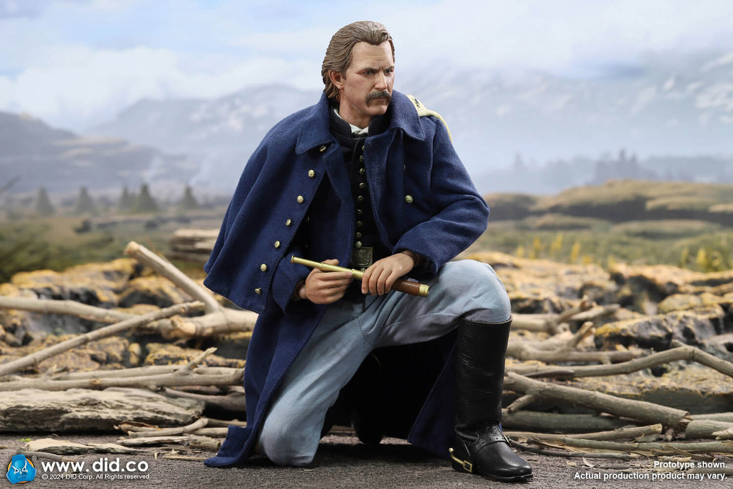 DID CORP - Civil War Union  Army Lieutenant – John Dunbar  1/6