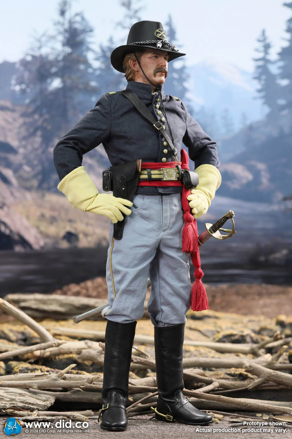 DID CORP - Civil War Union  Army Lieutenant – John Dunbar  1/6