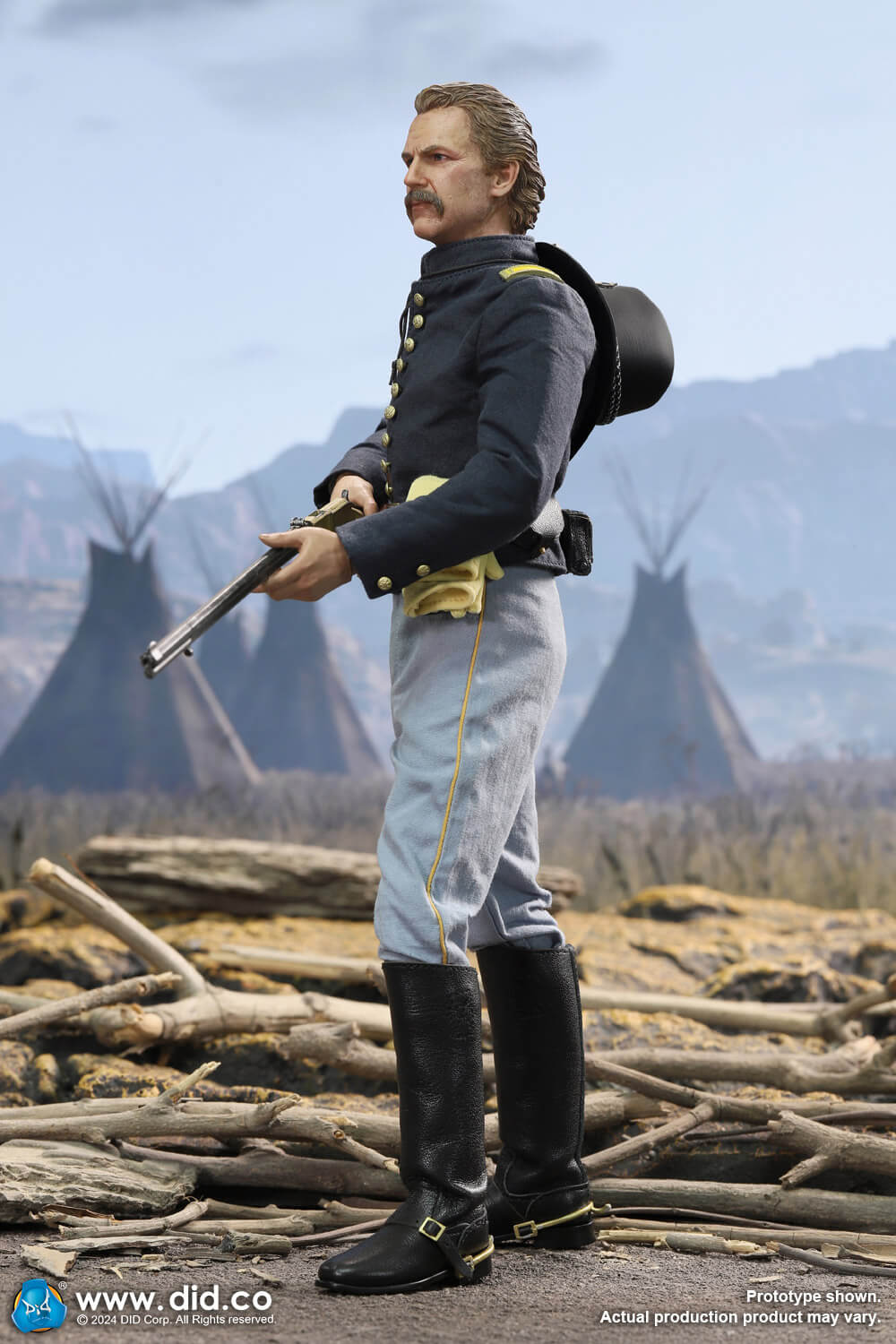 DID CORP - Civil War Union  Army Lieutenant – John Dunbar  1/6