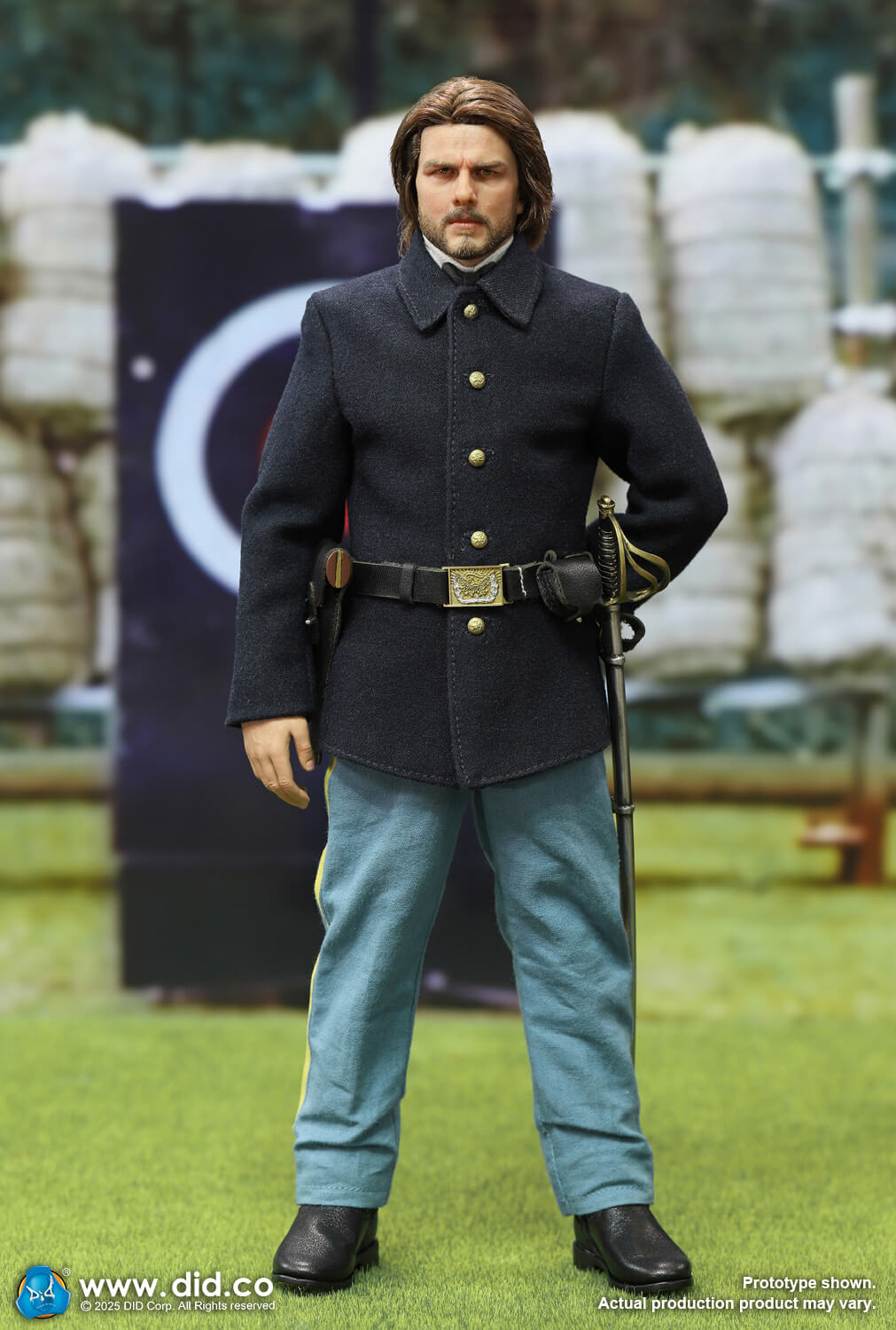 DID -  1/6 US Army 7th Cavalry Regiment 1876 – Captain Nathan NS80186