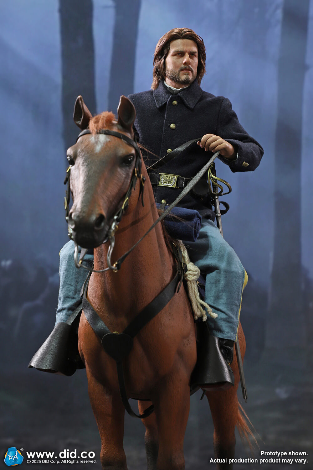 DID -  1/6 US Army 7th Cavalry Regiment 1876 – Captain Nathan NS80186