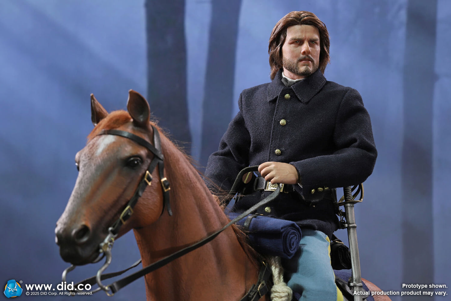 DID -  1/6 US Army 7th Cavalry Regiment 1876 – Captain Nathan NS80186