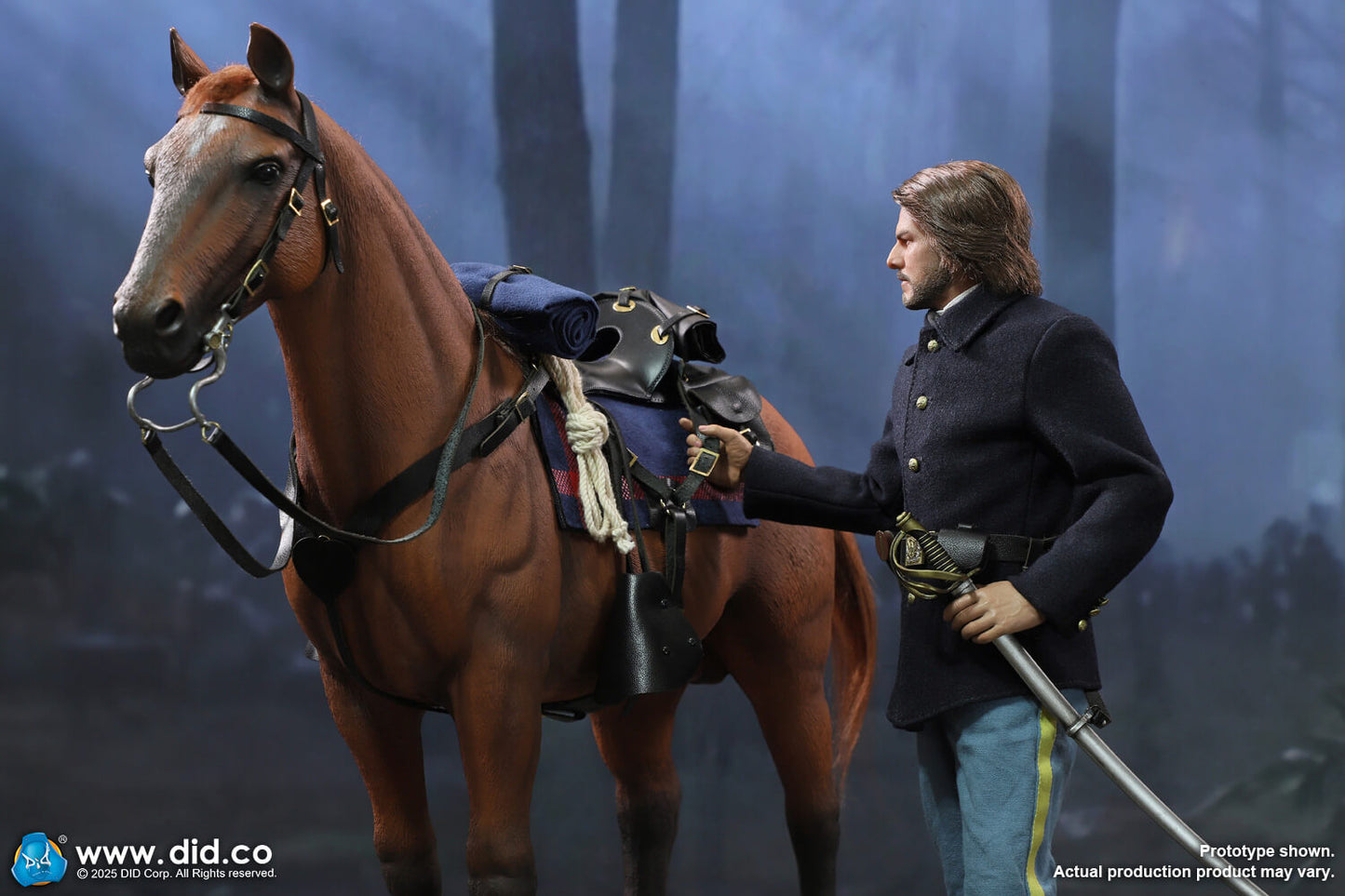 DID -  1/6 US Army 7th Cavalry Regiment 1876 – Captain Nathan NS80186