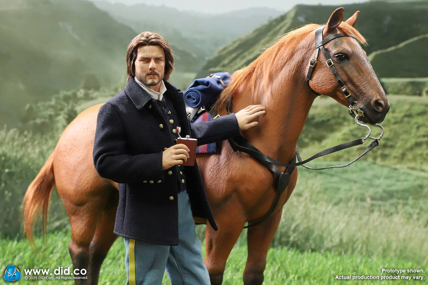 DID -  1/6 US Army 7th Cavalry Regiment 1876 – Captain Nathan NS80186