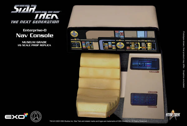 EXO 6 - TNG Enterprise D Bridge Consoles Set (OPS and CONN)