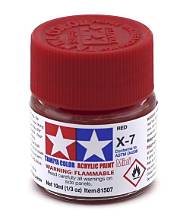 TAMIYA - Red X-7