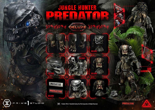 PRIME 1 STUDIOS - Predator - Museum Masterline Statue 1:3 - DeLuxe Jungle Hunter Predator