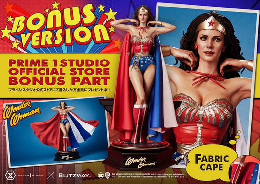 PRIME 1 STUDIOS - Dc Comics - Wonder Woman 1975 Series - Wonder Woman Bonus Ver 1:3 Scale Statue