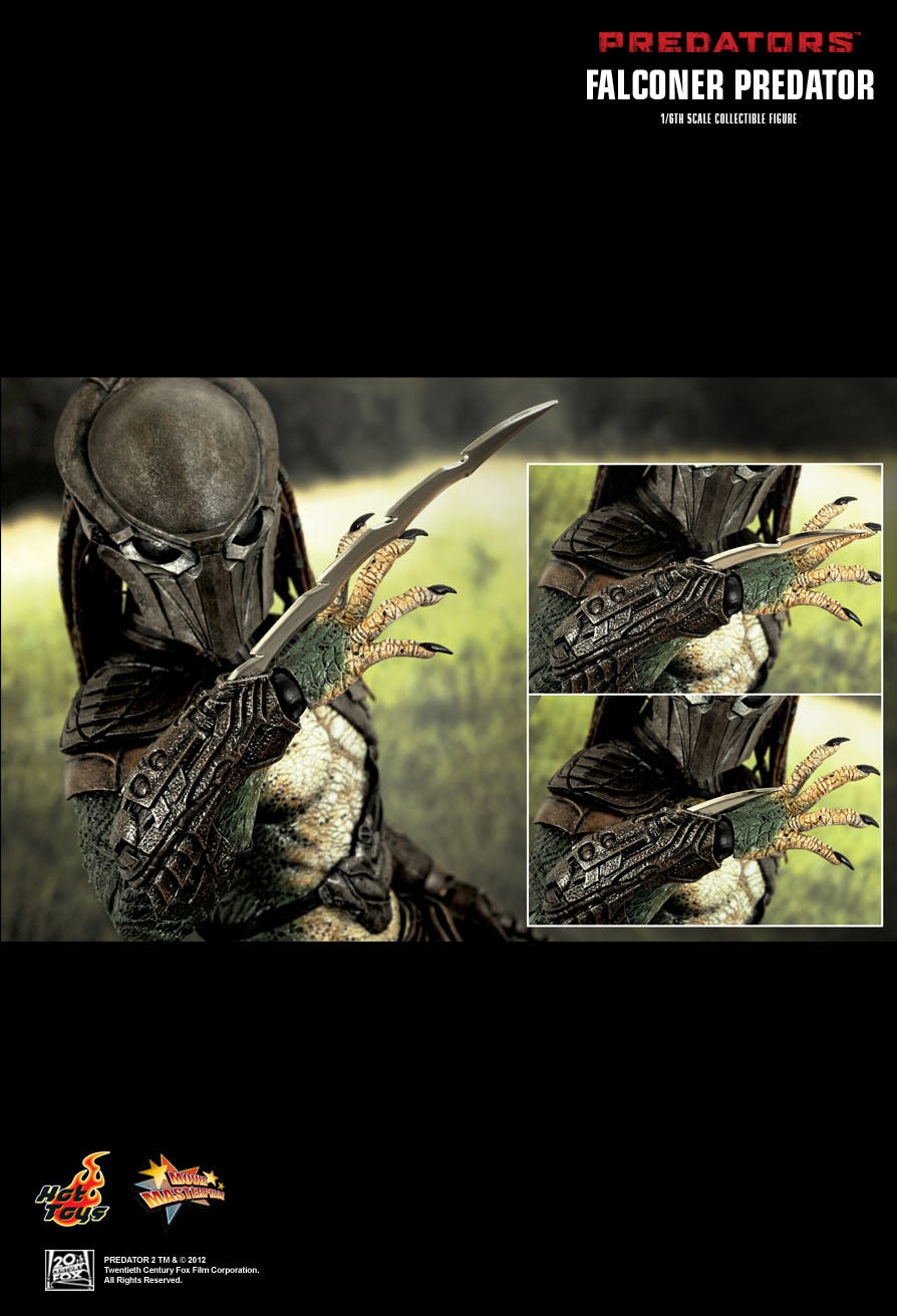 HOT TOYS - Predators - Falconer Predator - Movie Masterpiece 1:6 Action Doll 901001