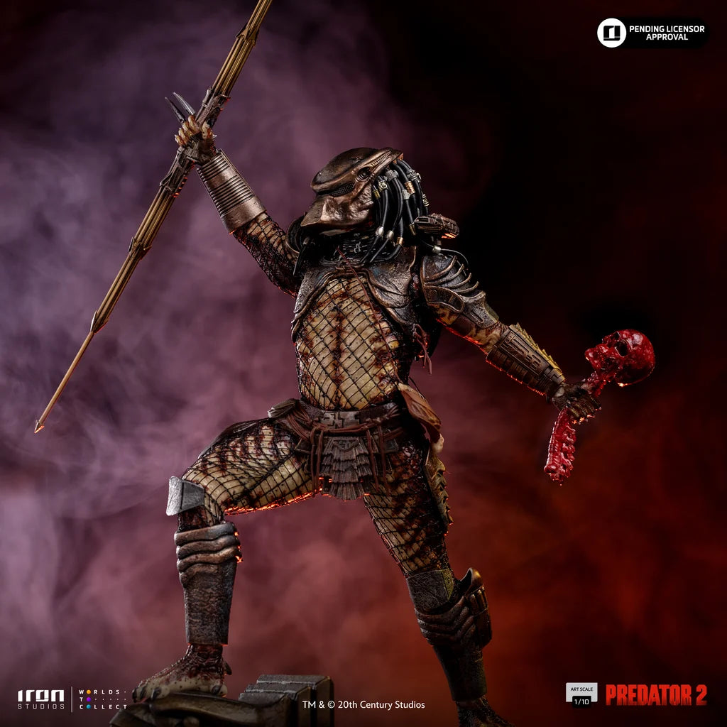 IRON STUDIOS - Predator 2 Predator City Hunter 1/10 Statue