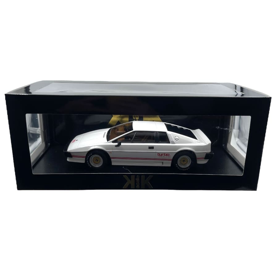 KK - LOTUS ESPRIT TURBO 007 JAMES BOND MOVIE VERSION WHITE & RED 1981  1/18