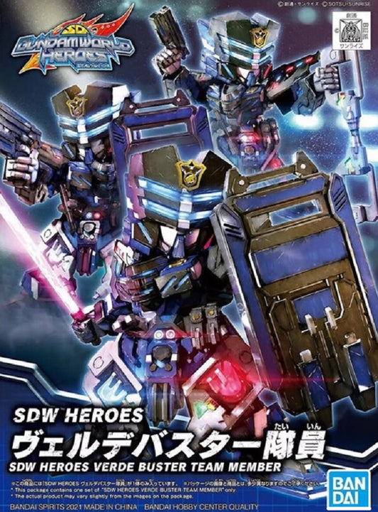 BANDAI - Gunpla - SDW Heroes Verde Buster Team Member #13