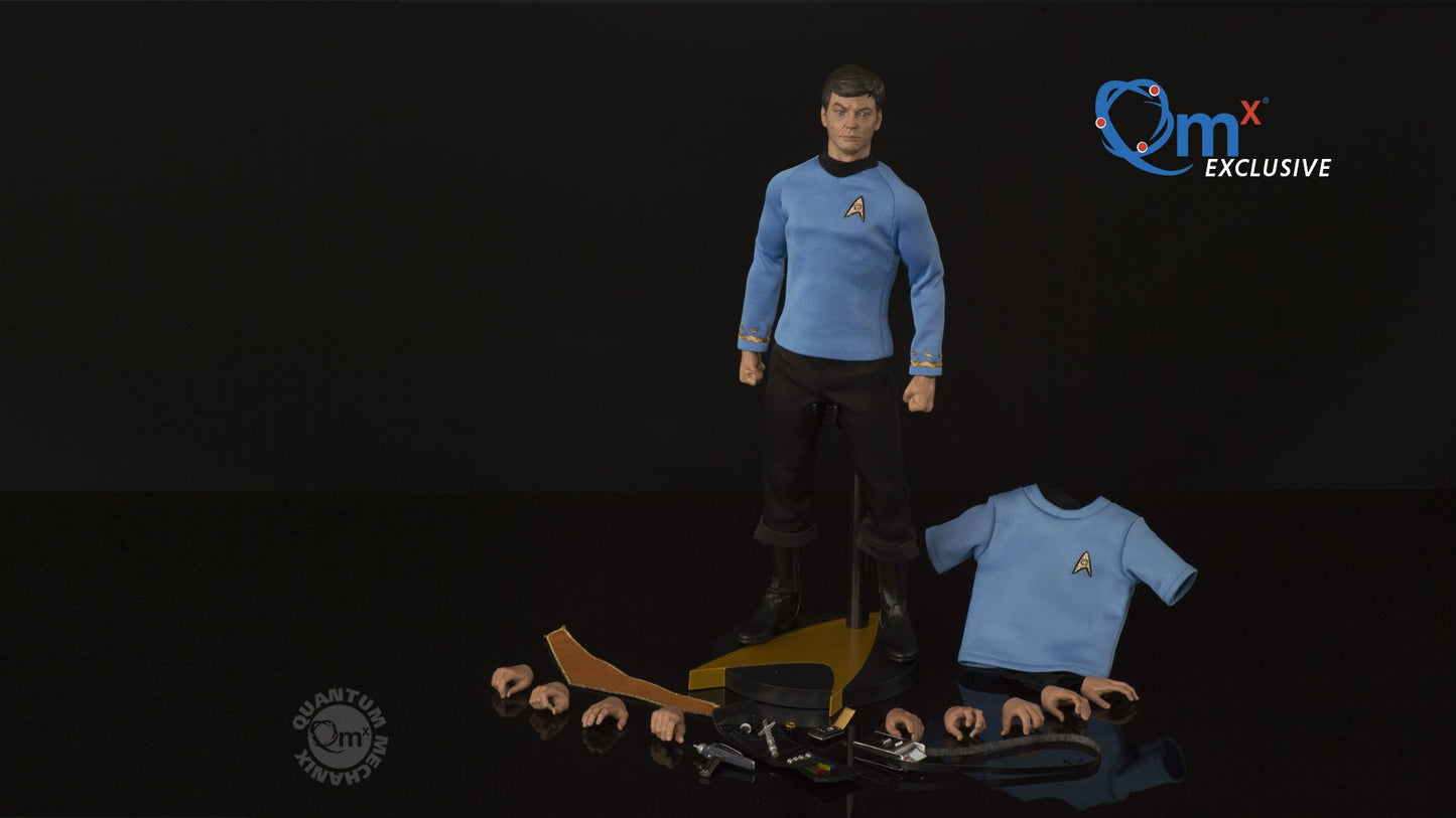 QUANTUM MECHANIX - Star Trek - Dr. Leonard Bones McCoy - 1:6 Scale Collectibles 50th Anniversary